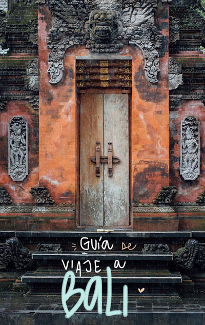 guia de viaje a Bali