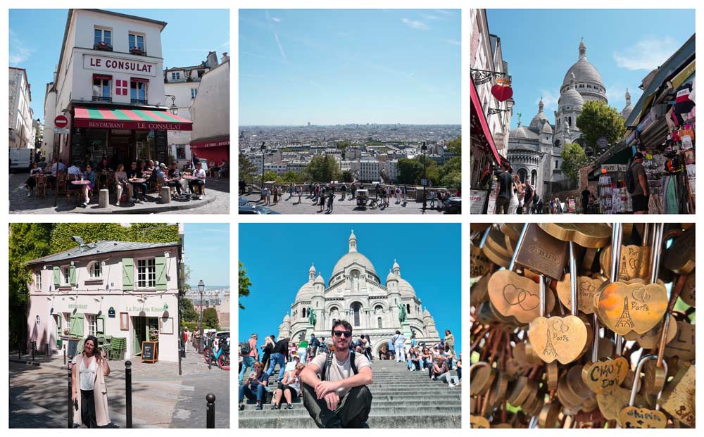 montmartre y sagrado corazon, paris