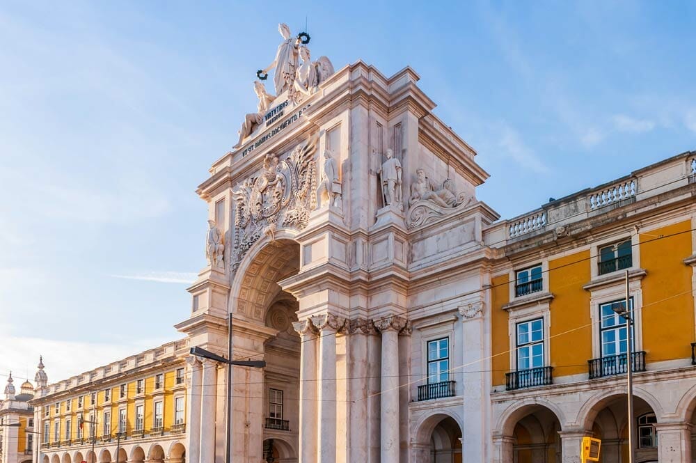 Arco del Triunfo en Lisboa