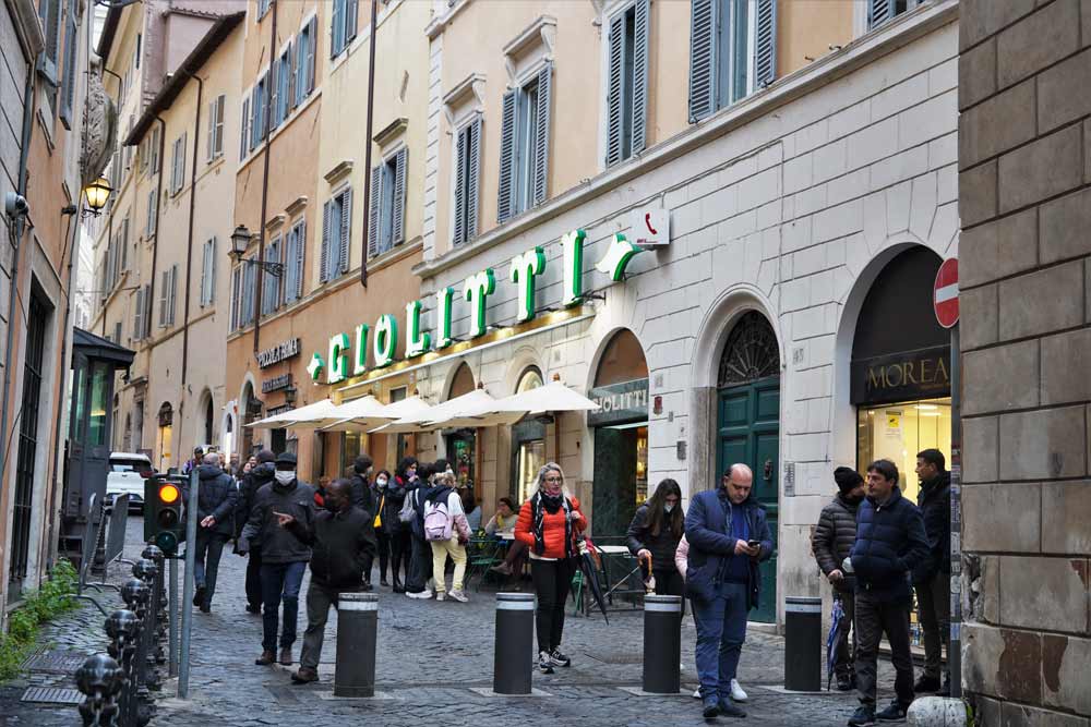 heladería Giolitti Roma