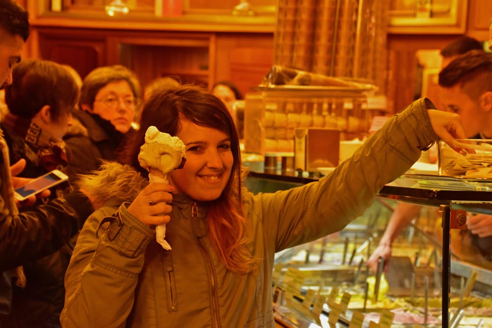 helados en roma