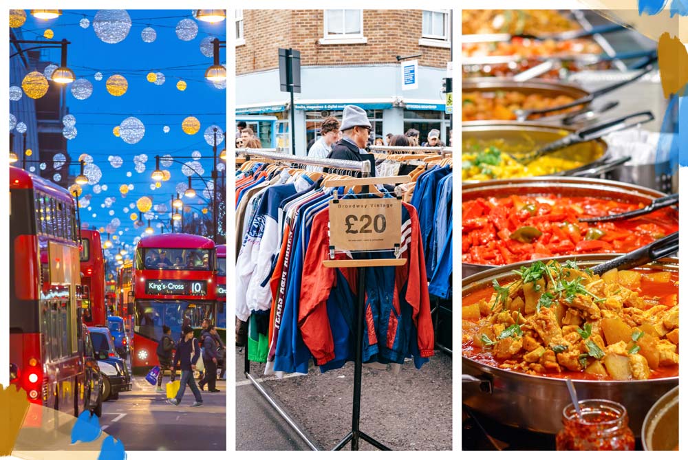 ir de compras en Londres