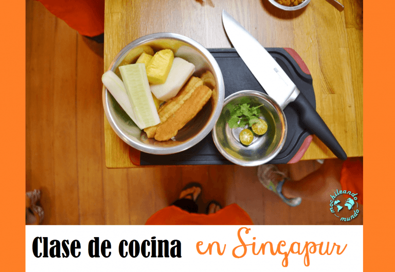 clase de cocina en Singapur