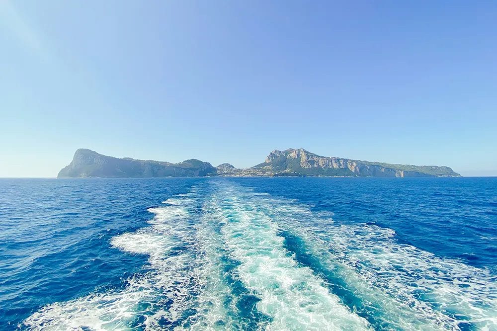 Cómo llegar a Capri en Ferry