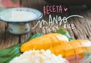 receta mango sticky rice