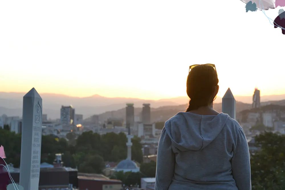 atardecer en sarajevo