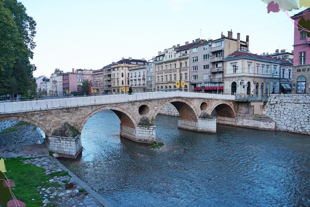 Puente latino, en Sarajevo