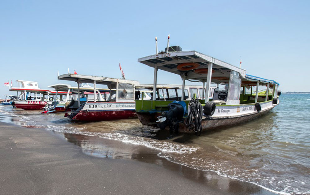 como llegar a gili desde bali