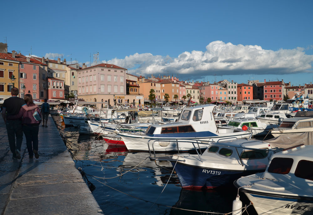 rovinj, pueblo bonito de istria