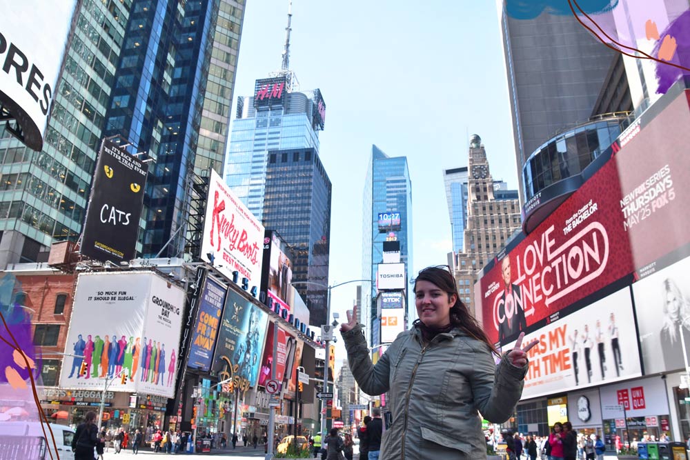 Times Square en Midtown Manhattan