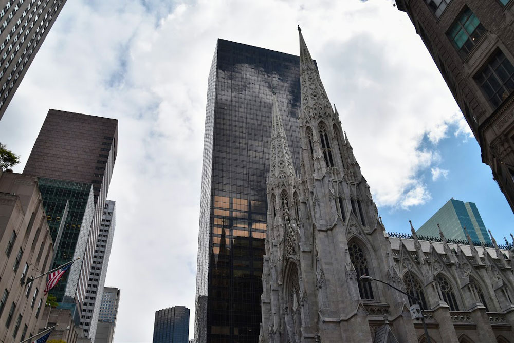 catedral san patricio, midtown manhattan