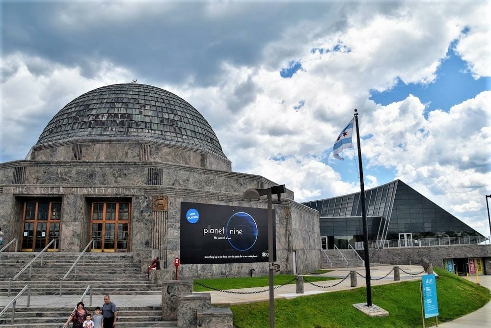 The Adler Planetarium de Chicago