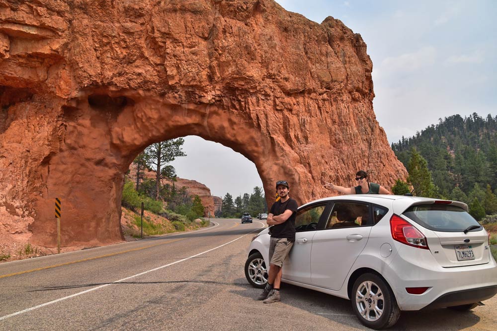 carretera panorámica en Bryce Canyon