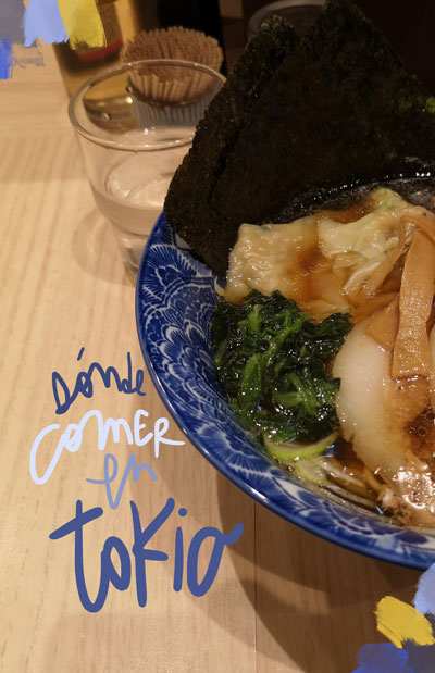 restaurantes donde comer en Tokio