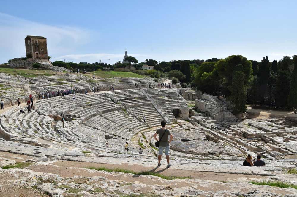 Parque Arqueológico de la Neapolis Siracusa Sicilia