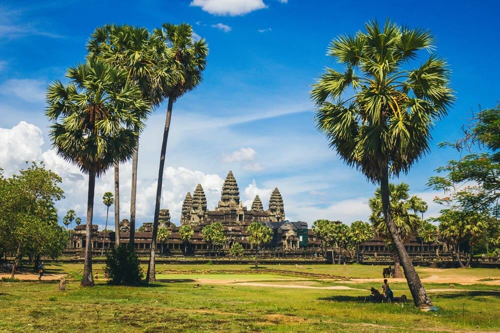 templo principal de Angkor Wat, en Seam Reap