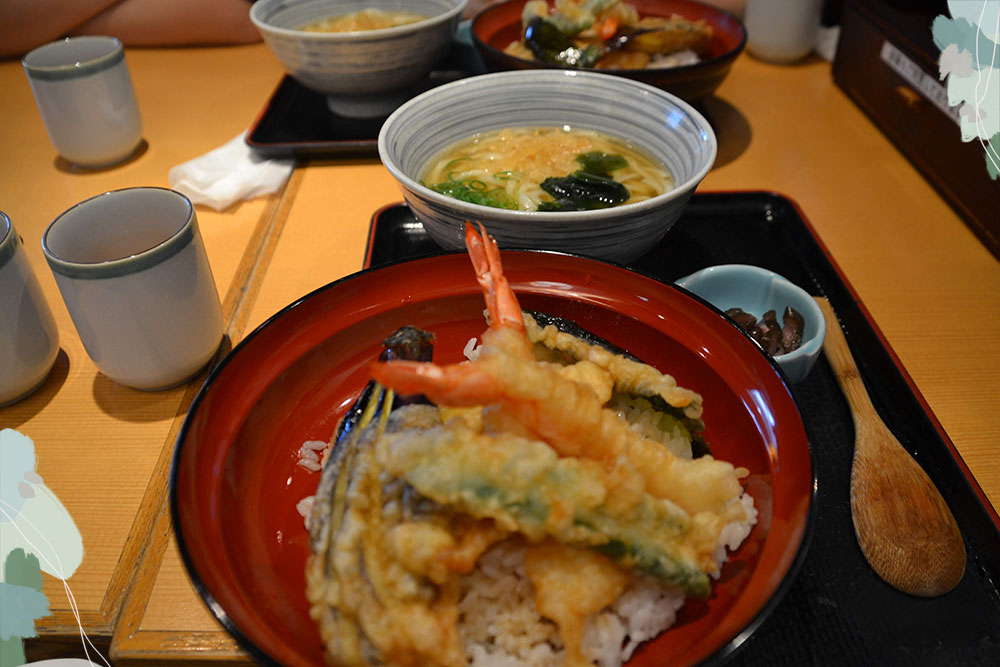 plato de tempura