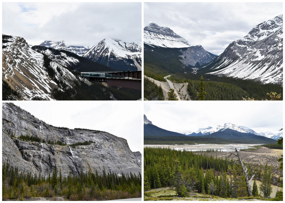 icefields parkway, montañas rocosas de canada