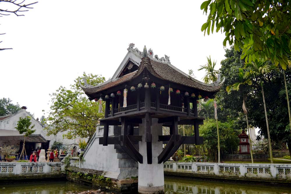 Pagoda del Pilar Único en Hanoi