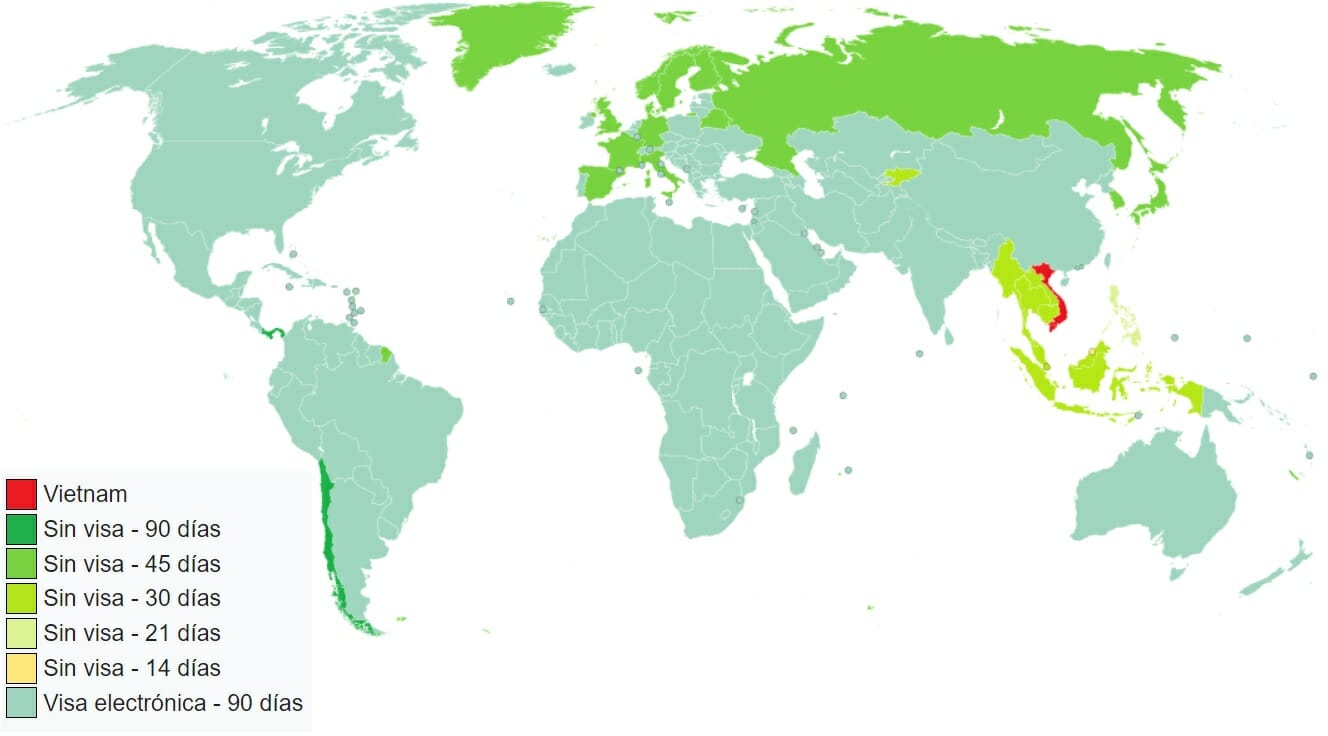 consejos viajar a Vietnam visado