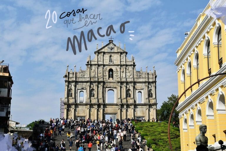 que ver y hacer en Macao