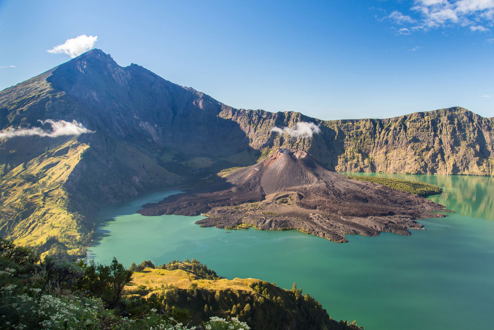 volcan rinjani en lombok