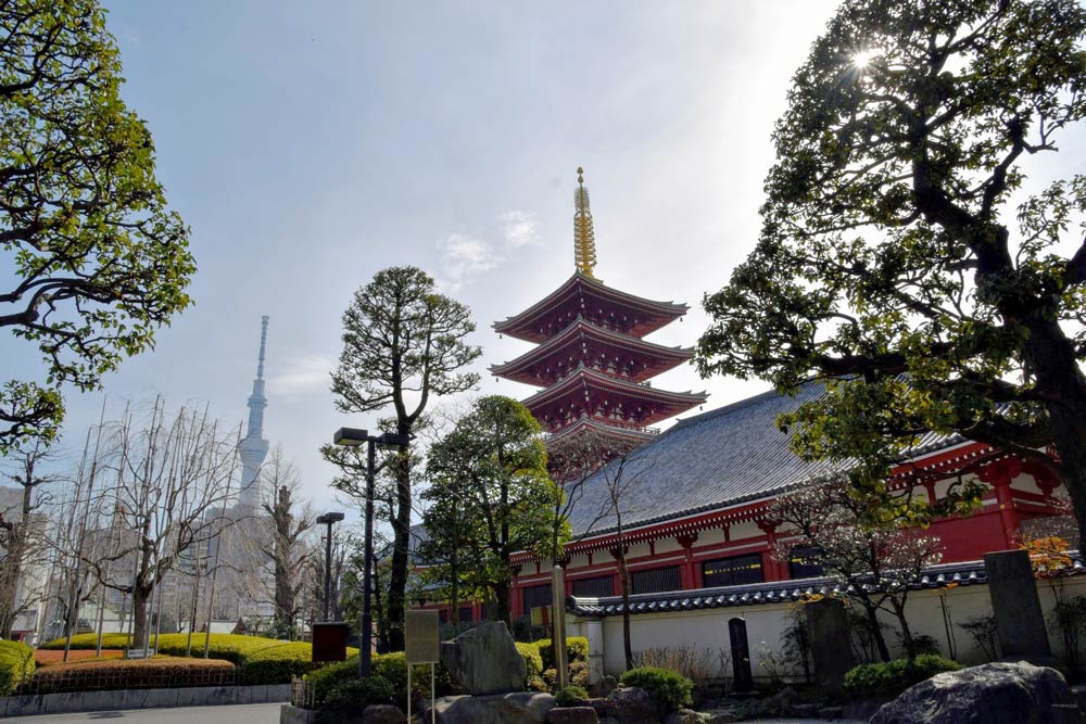 barrio de Asakusa en Tokio