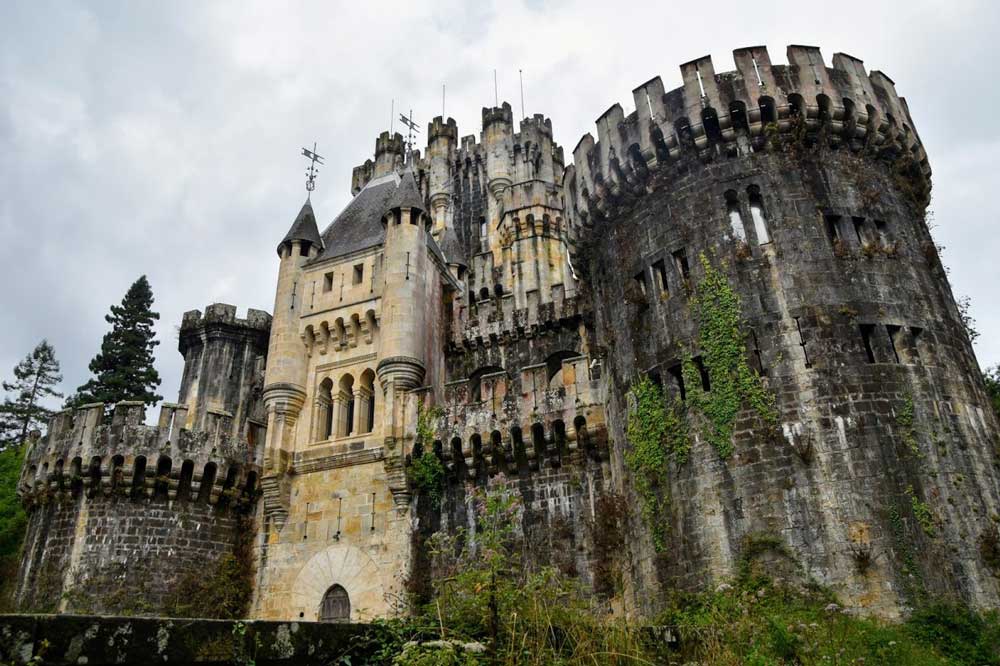 Castillo de Butrón en el País Vasco