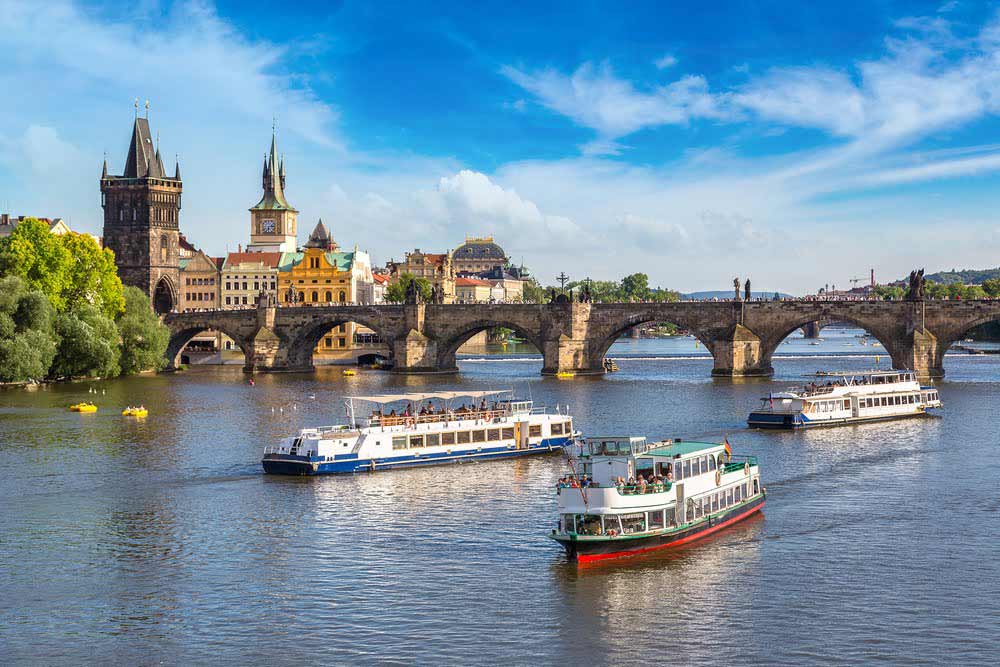 Cruceros río Moldova Praga