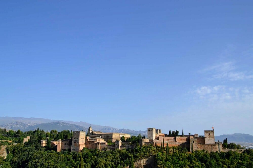 Alhambra de Granada desde San Nicolás