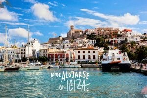 mejores zonas donde alojarse en Ibiza