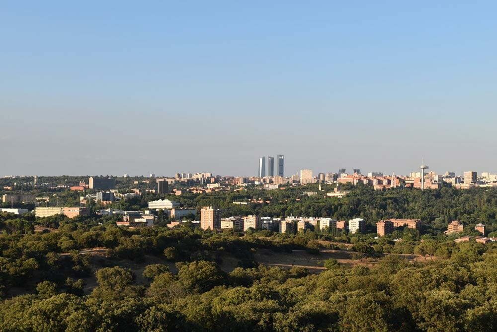 vistas Teleférico de Madrid