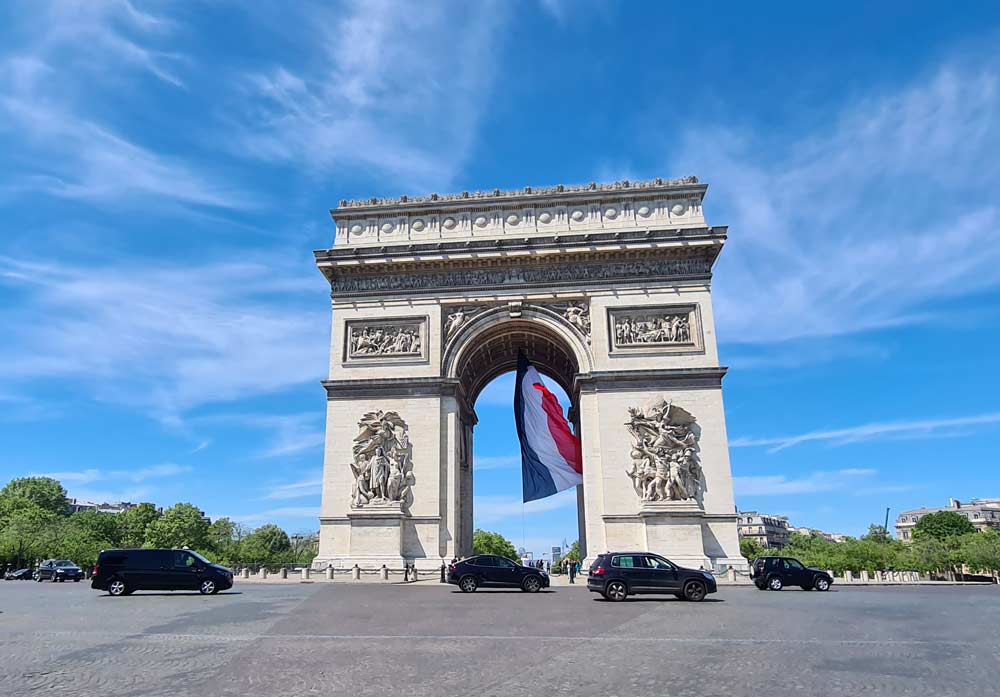 arco de triunfo que visitar en parís