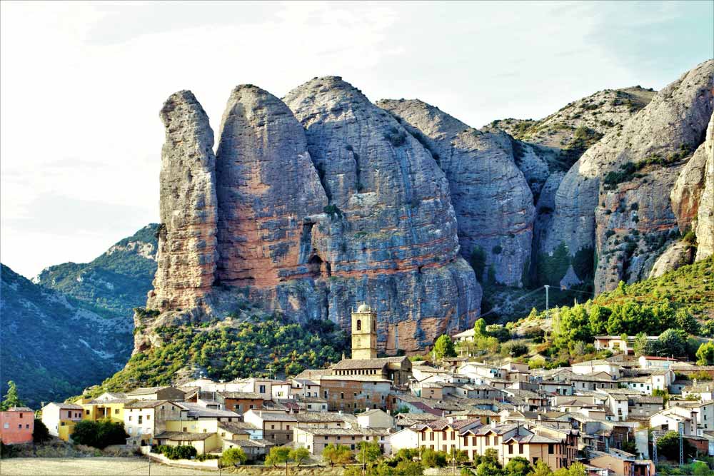 Agüero pueblo Aragón