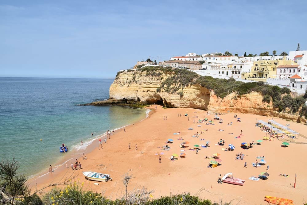 pueblos más bonitos del Algarve Carvoeiro