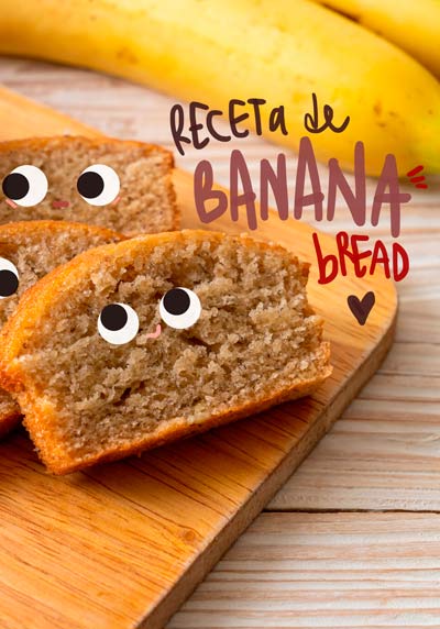 receta banana bread