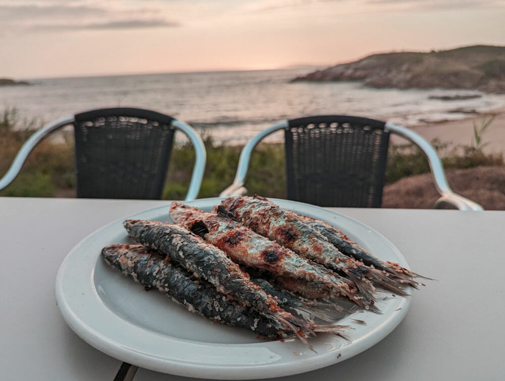 sardinas a la brasa