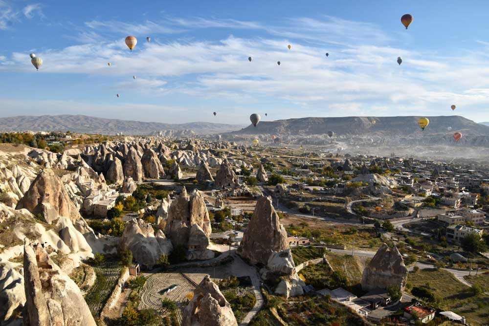 vuelo en globo por Capadocia Turquía