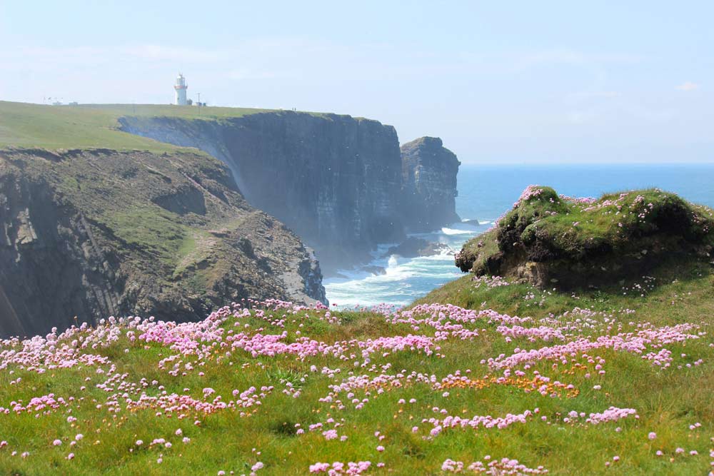 Acantilado en Irlanda