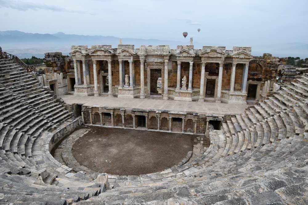 anfiteatro de Hierápolis en Turquía