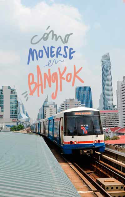 cómo moverse por Bangkok guía de transporte