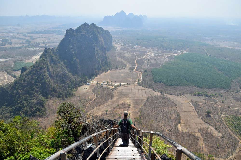 mirador montaña Hpa An Myanmar