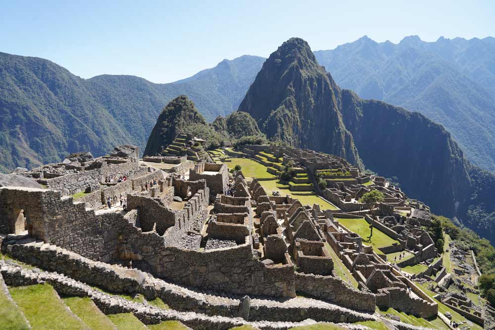 ruinas de Machu Picchu en Perú