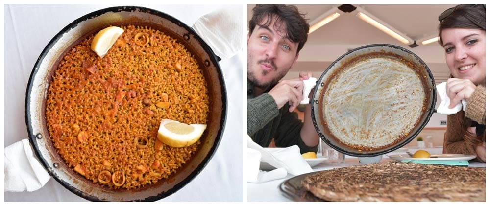 Comer un arroz del senyoret: algo que hacer en Valencia :)