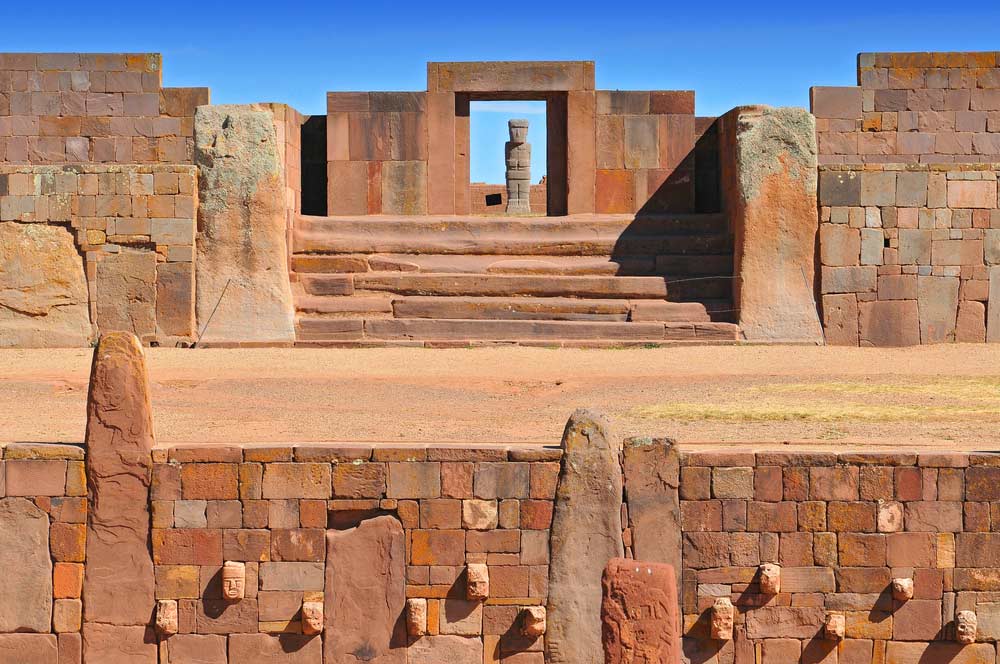 ruinas de Tiwanaku Tiahuanaco Bolivia