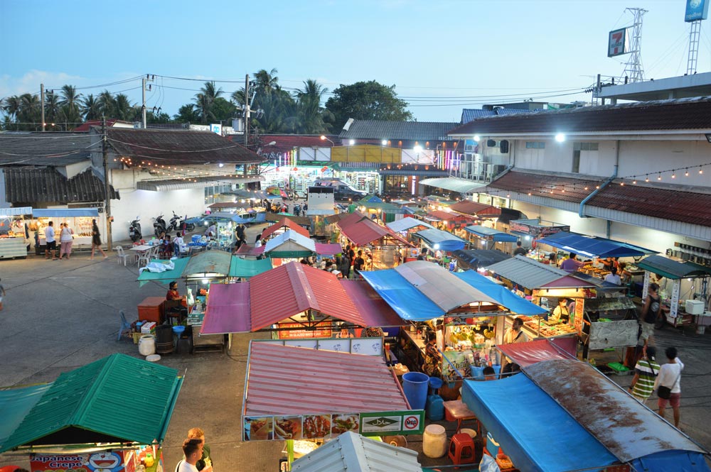 Phantip Plaza Night Market Koh Phangan