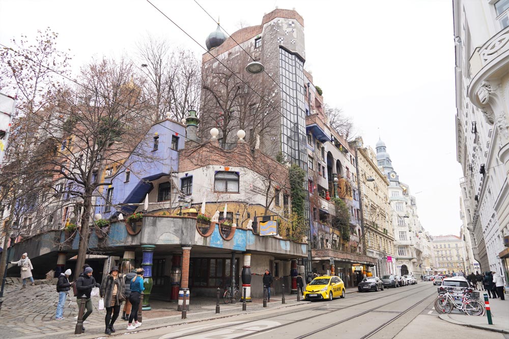 casa Hundertwasserhaus Viena