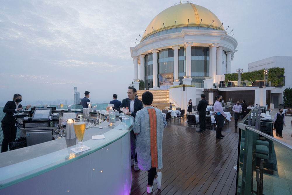 terraza panorámica Lebua Bangkok