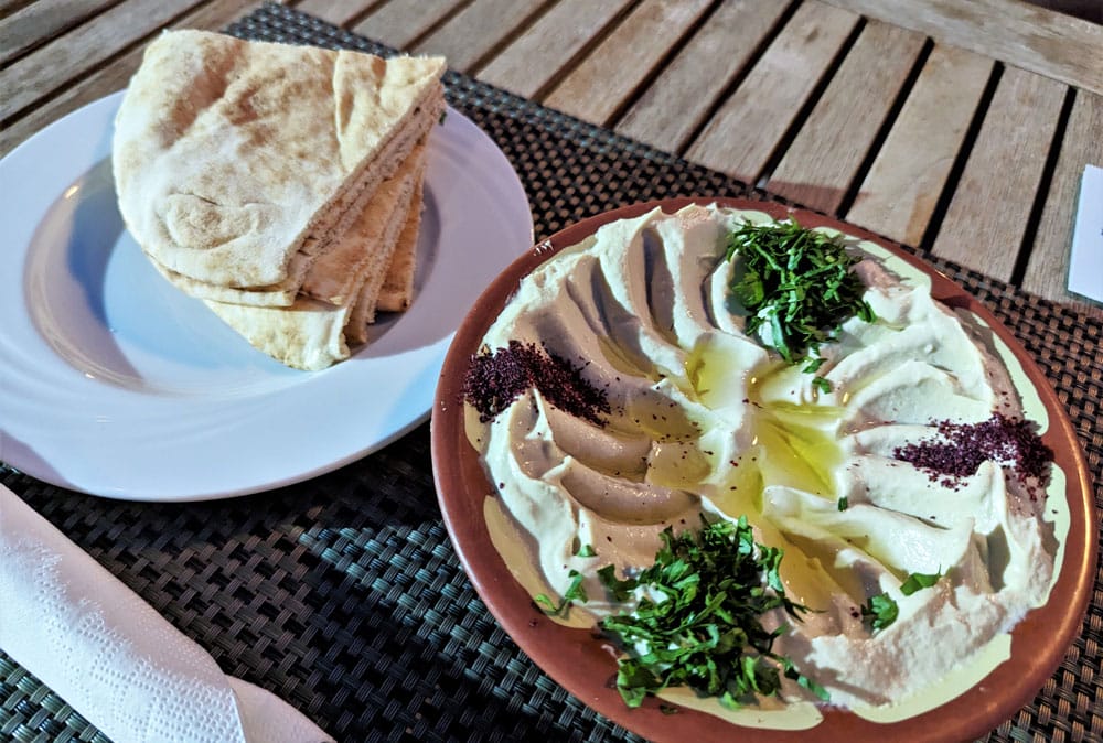 hummus comida típica de Jordania