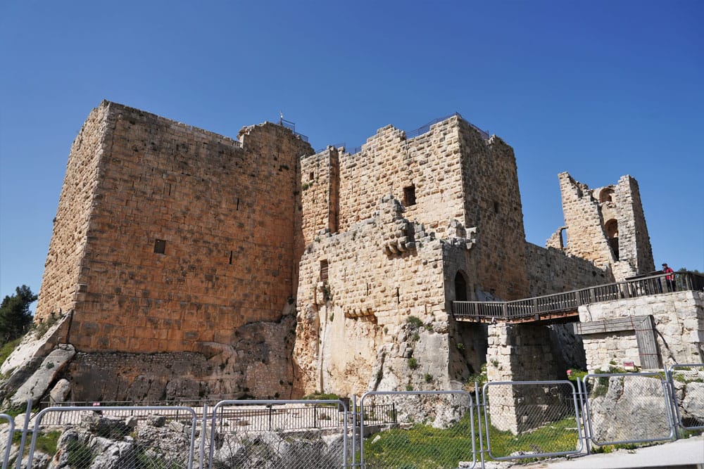 lo mejor que ver y hacer en Jordania castillo de Ajlun